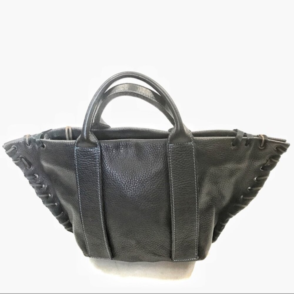 Gabs Italian leather Side Stitched Design bag